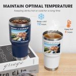 Custom 30oz Stainless Steel Tumblers - 24 Pack