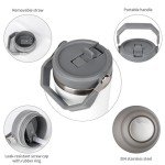 Personalized 30 Oz Stainless Steel Handle Tumbler