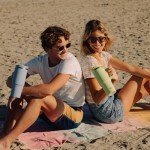 Mint 30 oz Insulated Tumbler with Handle and Straws