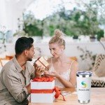 Custom 20oz Stainless Steel Tumbler with Straw