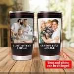 Custom Photo Insulated Coffee Tumbler - 20oz
