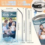 Custom Photo Insulated Coffee Tumbler - 20oz