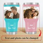 Custom Name Tumbler 30oz with Lids & Straws