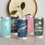 Custom Engraved 20oz Stainless Steel Tumblers