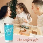 Custom 20 Oz Stainless Steel Tumbler with Name