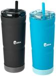 Bubba 24oz Insulated Tumbler Set with Straws