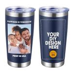 Custom 20oz Stainless Steel Insulated Tumblers - 24 Pcs