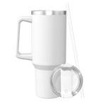 Personalized 40 Oz Tumbler with Handle for Gifts