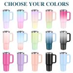 Custom 40oz Insulated Tumbler with Handle