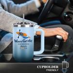 Custom 40oz Insulated Tumbler with Handle