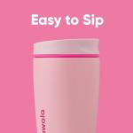 Owala SmoothSip Pink Insulated Coffee Tumbler 12 oz
