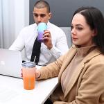 Insulated Stainless Steel Travel Tumbler with Straw