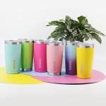 Insulated Stainless Steel Travel Tumbler with Straw