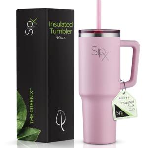 SIPX™ 40oz Insulated Tumbler With Straw