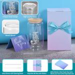 Personalized Monogrammed Glass Tumbler with Straw