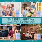 Personalized Monogrammed Glass Tumbler with Straw