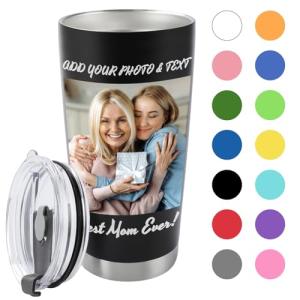 Personalized 20oz Coffee Tumbler with Custom Design