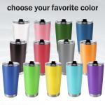 Personalized 20oz Coffee Tumbler with Custom Design