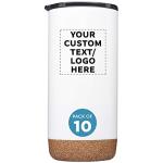 Personalized 16 oz. Travel Tumblers Set of 10