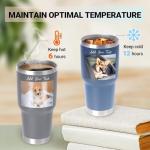 Personalized 30oz Tumbler with Picture and Name