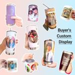 Personalized 30oz Tumbler with Picture and Name