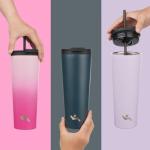 Konokyo 22 OZ Insulated Tumbler with Lid and Straws
