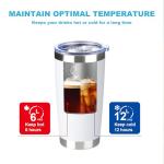 Personalized 20oz Stainless Steel Insulated Tumblers