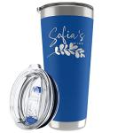 Custom Engraved 30 Oz Royal Blue Tumbler