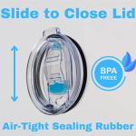 Custom Engraved 30 Oz Royal Blue Tumbler