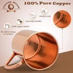 PURE Copper Mug for Moscow Mules - 16oz