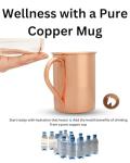 PURE Copper Mug for Moscow Mules - 16oz