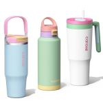 Carote 3-Pack Insulated Stainless Steel Tumblers