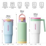 Carote 3-Pack Insulated Stainless Steel Tumblers