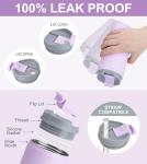 SUNWILL Insulated Travel Coffee Tumbler - 12 oz