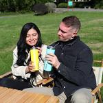 Turquoise 20 oz Skinny Stainless Steel Tumbler