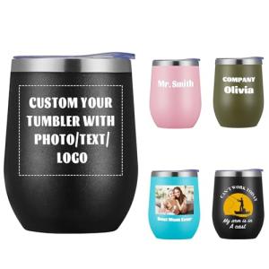 Custom 12oz Insulated Stainless Steel Tumbler