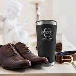 Personalized Stainless Steel Groomsmen Tumblers Set of 6