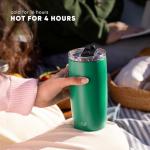 Travel Coffee Mug Tumbler with Flip Lid - 16oz
