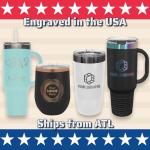 Custom Engraved 20oz Stainless Steel Tumbler