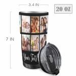 Custom 20 Oz Photo Tumbler for Every Occasion
