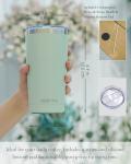 20oz Leakproof Travel Coffee Tumbler - Mint Green