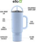 Ello Port 40oz Insulated Tumbler with Handle