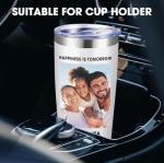 Personalized 20oz Stainless Steel Tumbler with Straw