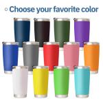 Custom Engraved Tumbler - 20 Oz Coffee Cup