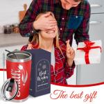 Custom Engraved Tumbler - 20 Oz Coffee Cup