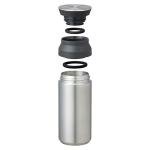 Kinto Travel Tumbler, 11.8 oz, Stainless Steel