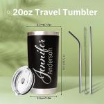 Custom Insulated 20oz Tumbler with Photos and Text