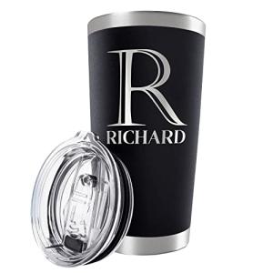 Personalized Burgundy Tumbler - 20 Oz Engraved Gift