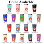 Personalized 20oz Tumbler Set with Lids and Straws
