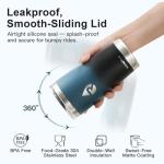 RAYMYLO 20 oz Insulated Coffee Tumbler with Stickers